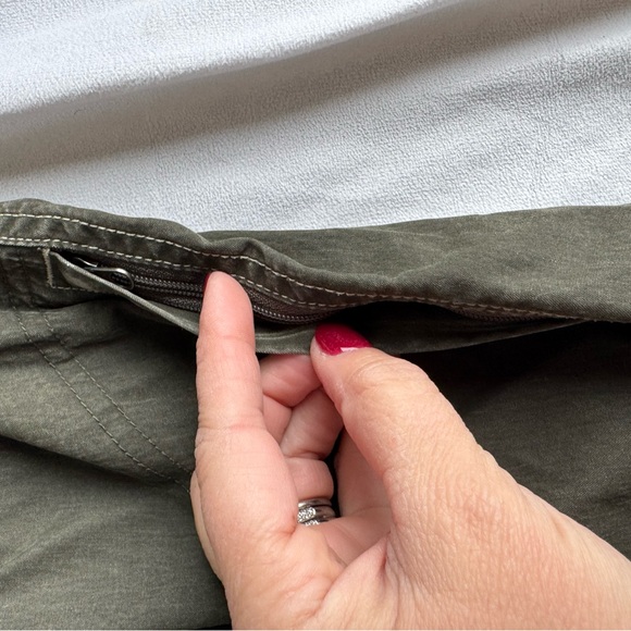 KÜHL Ramblr shorts olive green vintage patina dye cargo pockets Men 38 - Picture 8 of 15